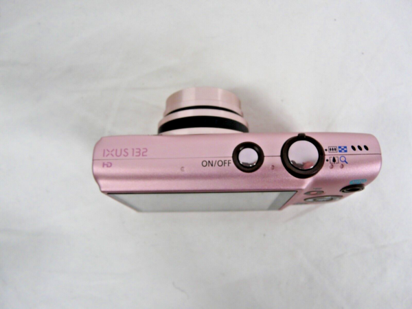 Canon IXUS 132 Compact Digital Camera Pink - Image 5