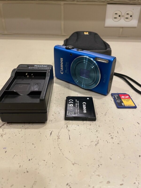 Canon PowerShot ELPH 115 IS 16MP Digital Camera 8 x Optical Zoom - PC2018 - Image 4