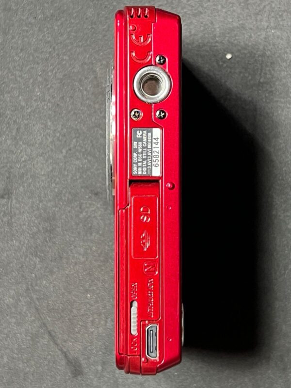 Sony Cyber-shot DSC-W560 14.1MP Digital Camera - Red - Image 5