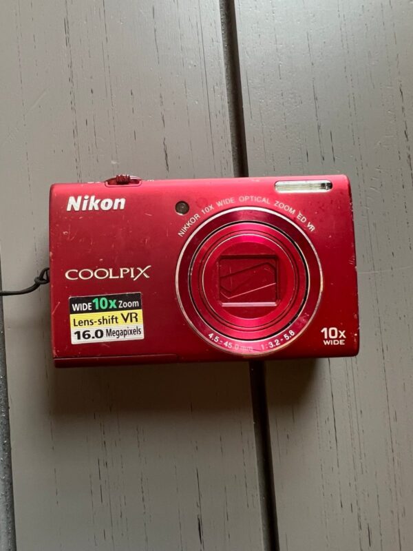 Nikon COOLPIX s6200 Red CAMERA