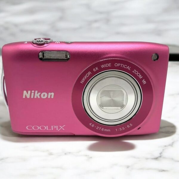 Nikon COOLPIX S3300 16MP 6X Compact Digital Camera English languege