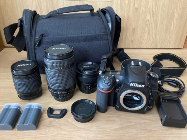 Nikon D750 Triple Lens Ready-to-Shoot Set