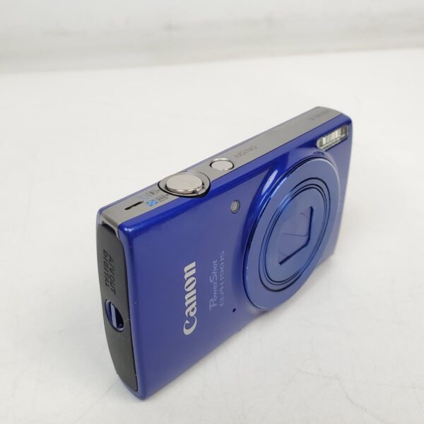 Canon PowerShot ELPH 190 IS 20MP 10X Optical Zoom Wi-Fi Digital Camera Blue - Image 3