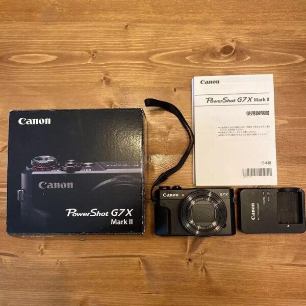 Canon PowerShot G7 X Mark II 20.1MP Compact Digital Camera JAPAN Good condition - Image 3