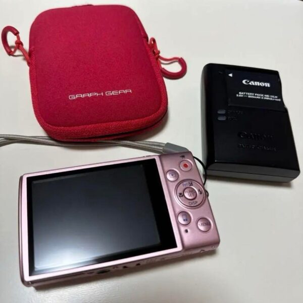 Beautiful condition Canon IXY in pink, including the body and accessories. - Image 2