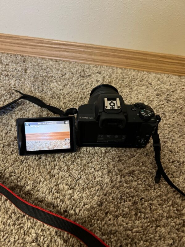 Canon EOS M50 Mark ii Camera - Image 3