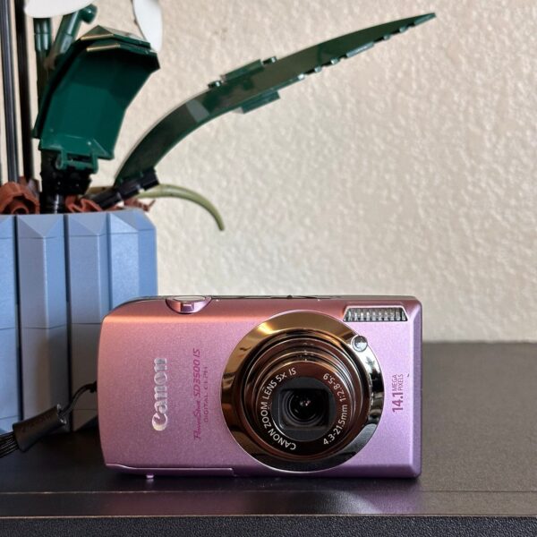 Canon PowerShot SD3500 IS Digital ELPH Camera Pink Touch Screen 14.1MP Digicam - Image 3