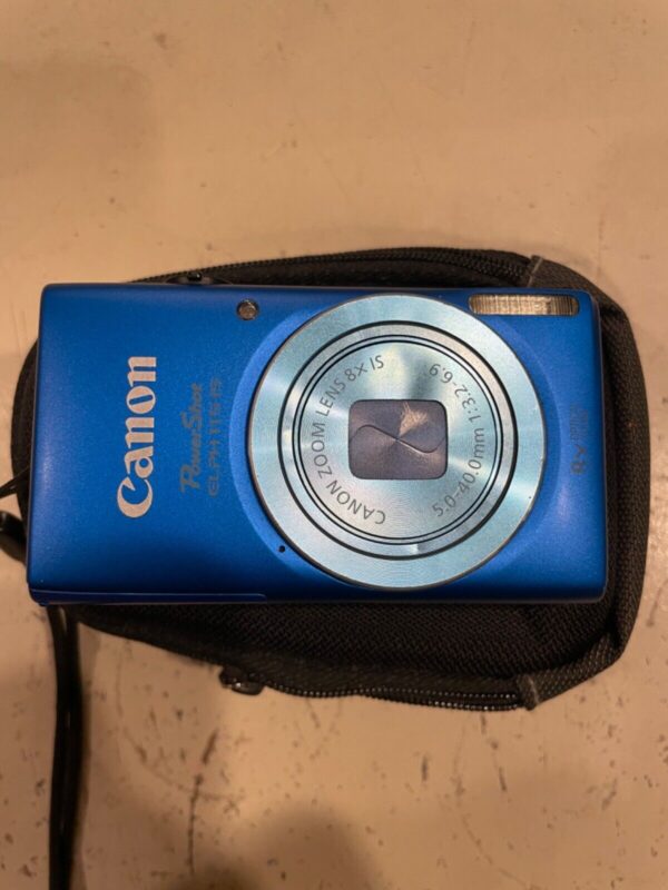 Canon PowerShot ELPH 115 IS 16MP Digital Camera 8 x Optical Zoom - PC2018 - Image 6