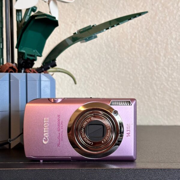 Canon PowerShot SD3500 IS Digital ELPH Camera Pink Touch Screen 14.1MP Digicam