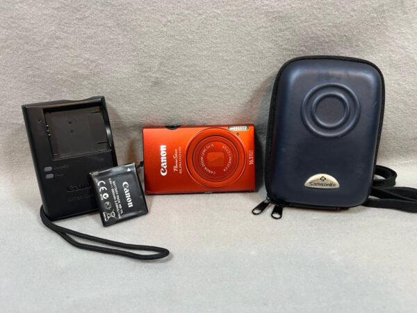 CANON POWERSHOT ELPH 110 HS DIGITAL CAMERA 16.1 MP, RED
