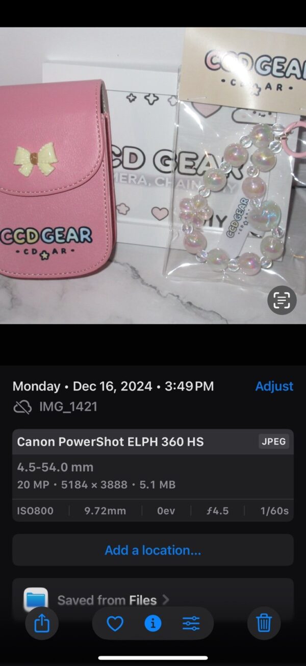 Canon PowerShot ELPH 360 HS 20.2 Megapixel Digital Camera - Image 7