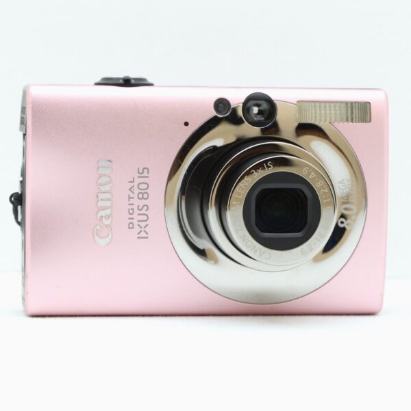 Canon Digital IXUS 80 IS 8.0MP Compact Digital Camera Pink Tested Bundle Kit - Image 6