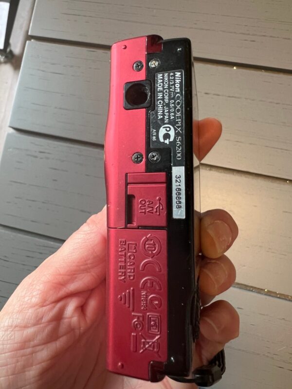 Nikon COOLPIX s6200 Red CAMERA - Image 7