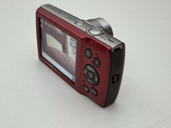 Canon IXUS 185 20MP Digital Camera Red - Image 5