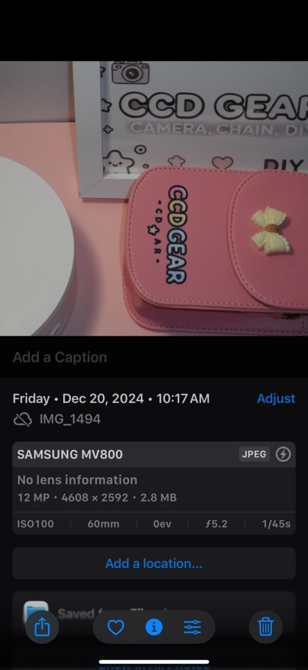 Samsung MV800 Digital Camera - Image 8