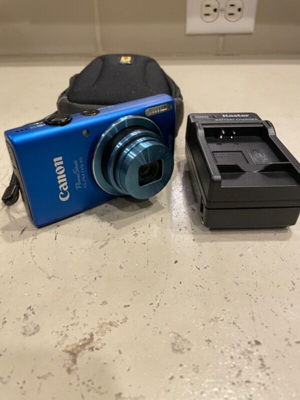Canon PowerShot ELPH 115 IS 16MP Digital Camera 8 x Optical Zoom - PC2018 - Image 2