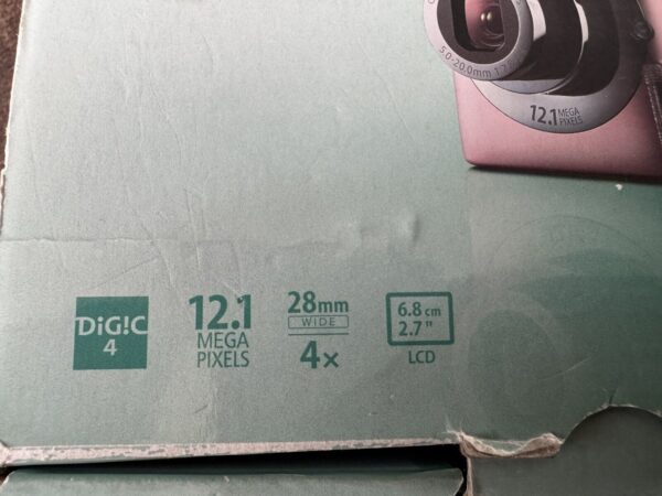 CANON IXUS 105 Pastel Pink digital camera 12.1 Mega Pixels - Image 11