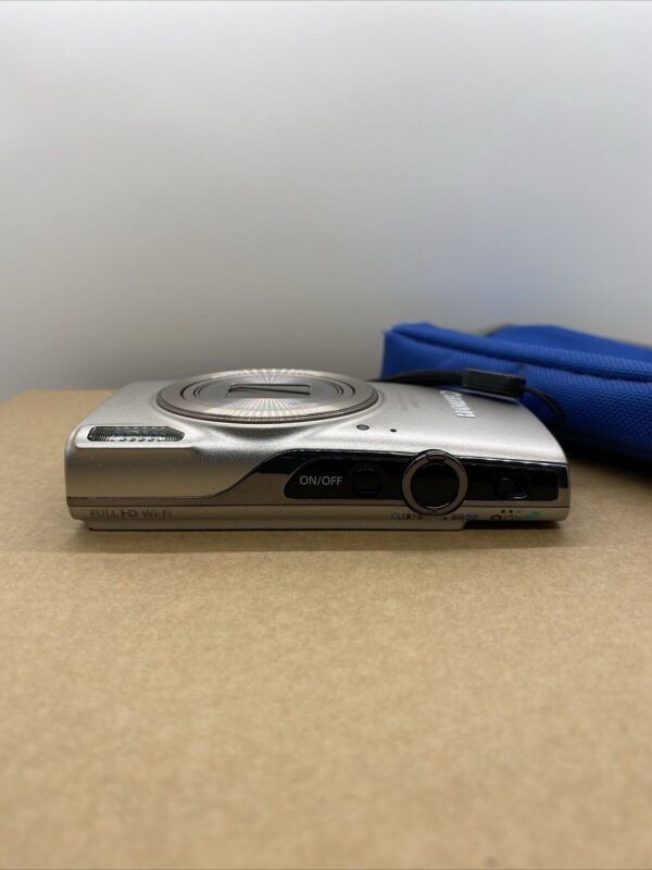Canon PowerShot ELPH 360 HS 20.2MP 12x Zoom Compact Digital Camera Silver. - Image 4