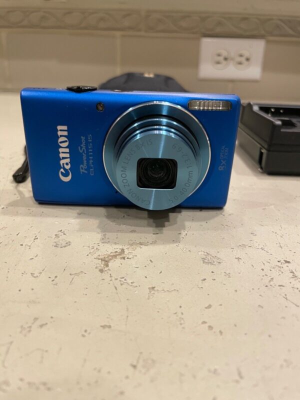 Canon PowerShot ELPH 115 IS 16MP Digital Camera 8 x Optical Zoom - PC2018 - Image 3