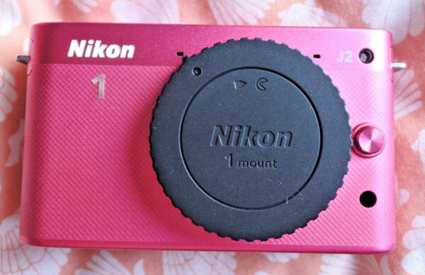 Pink Nikon 1 J2 camera.  Boxed with 10-30mm & 30-110mm lenses, battery & charger - Image 7