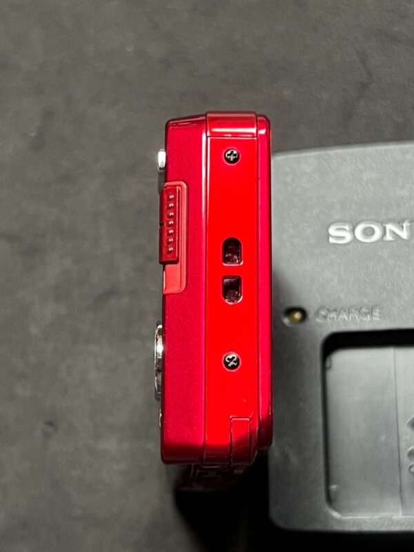 Sony Cyber-shot DSC-W560 14.1MP Digital Camera - Red - Image 4