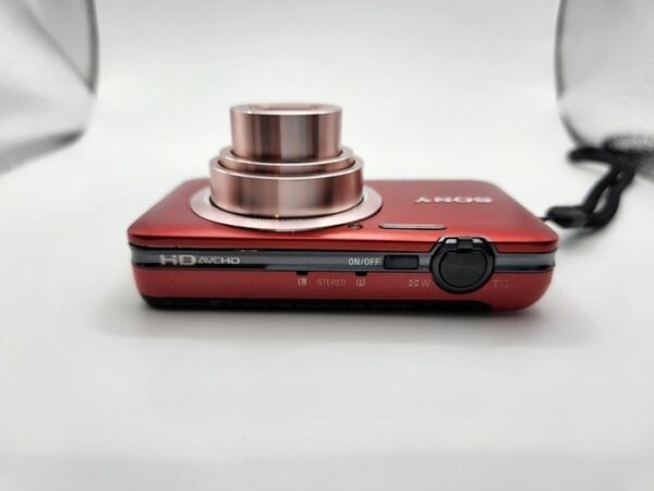 Vintage Sony Red Cyber-shot DSC-WX9 Digital Camera - Image 4