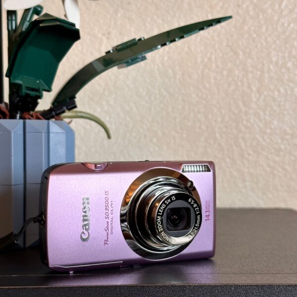 Canon PowerShot SD3500 IS Digital ELPH Camera Pink Touch Screen 14.1MP Digicam - Image 4