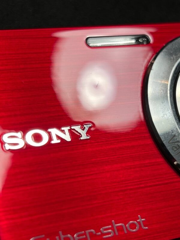 Sony Cyber-shot DSC-W560 14.1MP Digital Camera - Red - Image 9