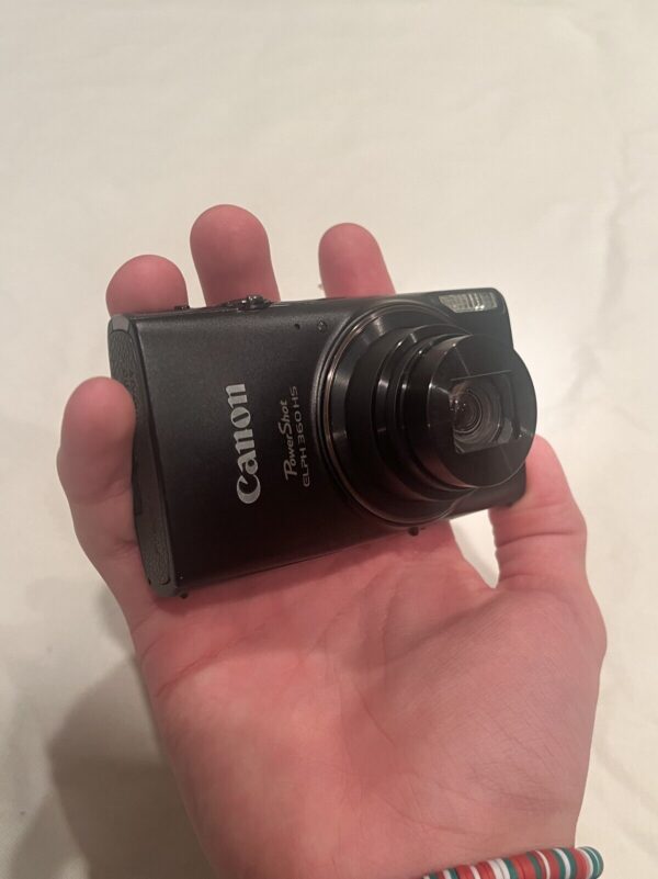 Canon PowerShot ELPH 360 HS 12X Optical Zoom Digital Camera - Image 3