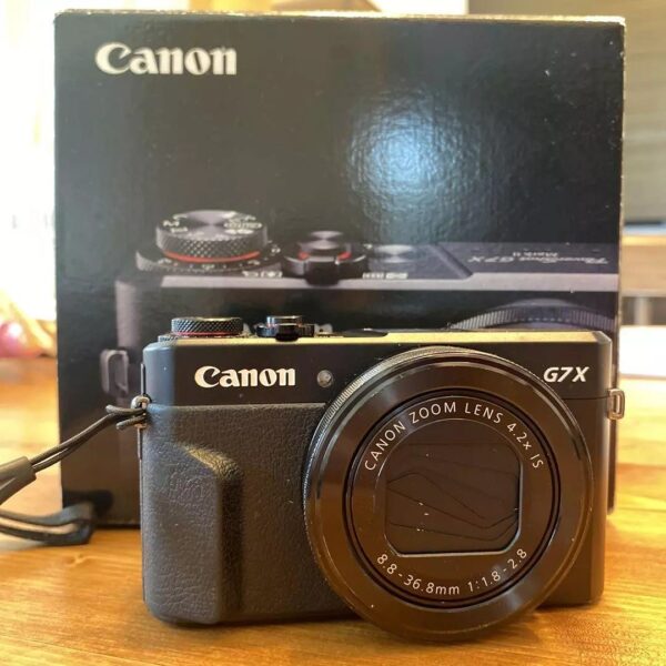 Canon PowerShot G7 X Mark II 20.1MP Compact Digital Camera JAPAN Good condition