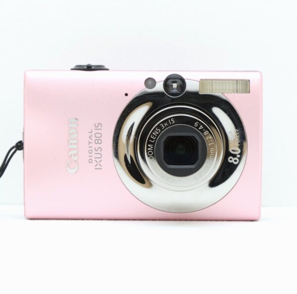 Canon Digital IXUS 80 IS 8.0MP Compact Digital Camera Pink Tested Bundle Kit - Image 8