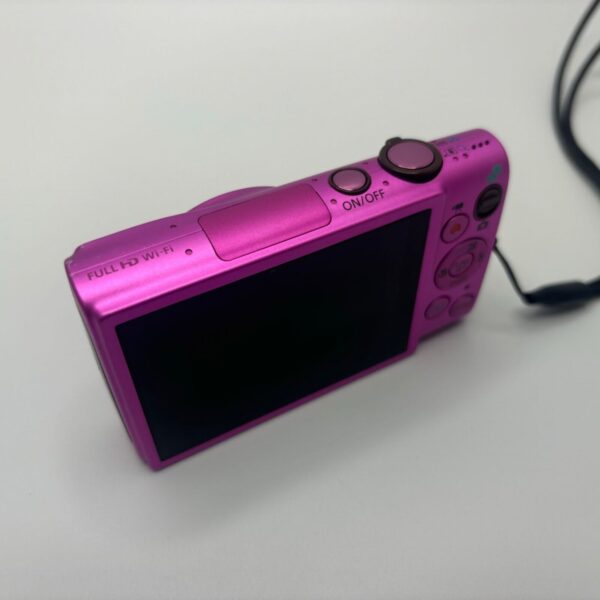Canon PowerShot ELPH330HS Pink Digital Handheld Camera WORKING - Image 7