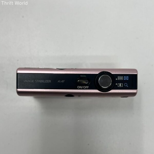 Canon Pink Canon PowerShot SD1100 IS ELPH Digital Camera W/ Pink Case UNTESTED - Image 3