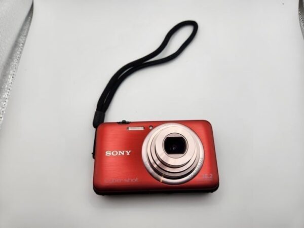 Vintage Sony Red Cyber-shot DSC-WX9 Digital Camera